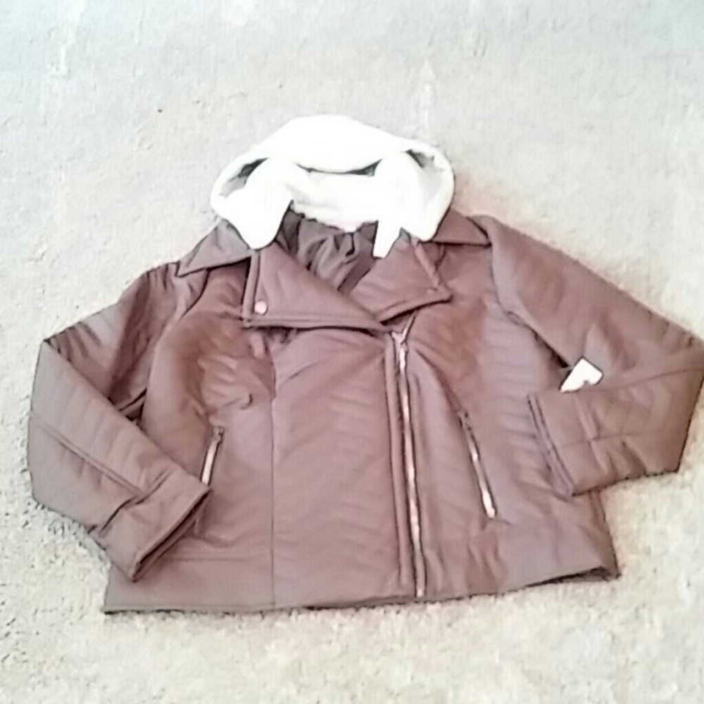 Pink Platinum Moto Jacket
